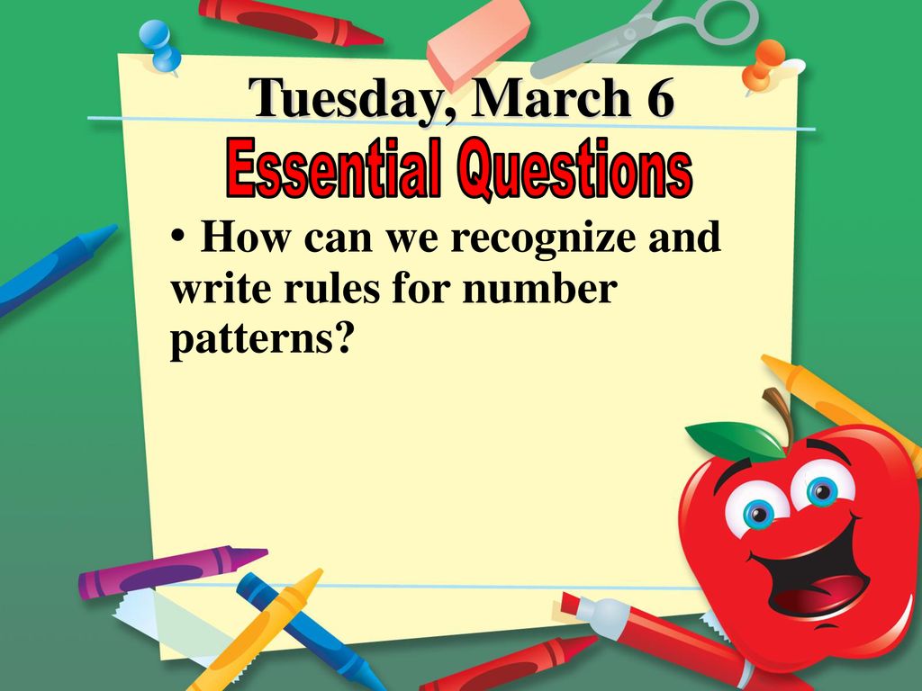 Tuesday march 6 essential questions ppt download