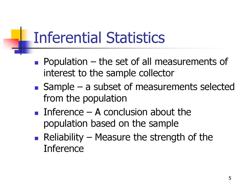 Inferential Statistics and Probability a Holistic Approach - ppt download