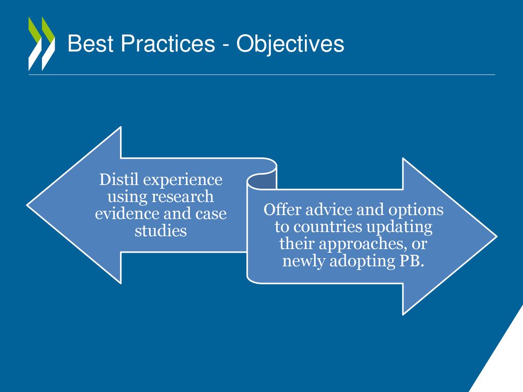 Draft oecd best practices for performance budgeting ppt download