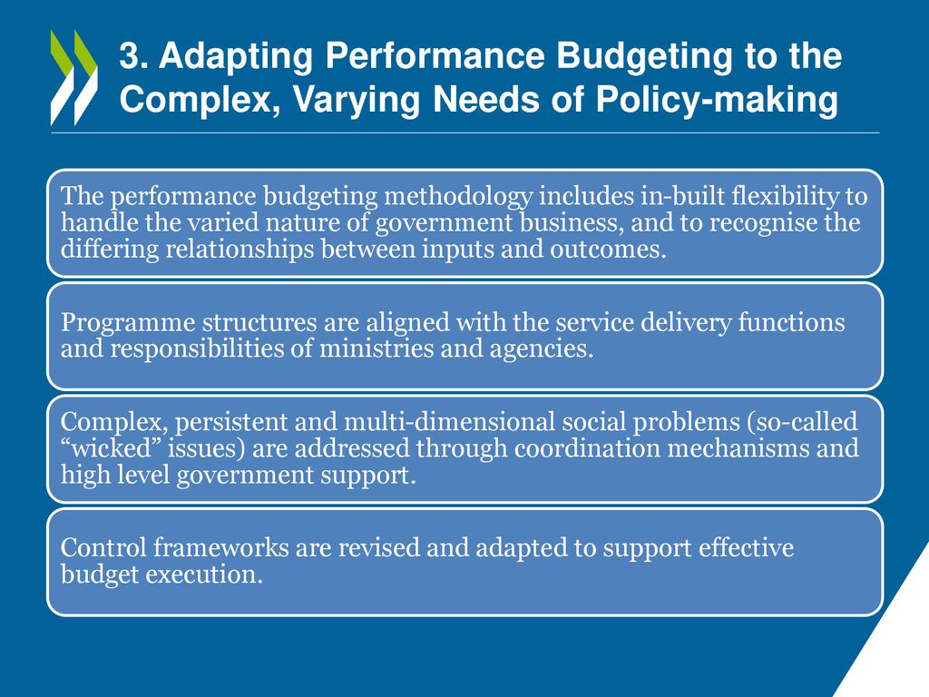 Draft oecd best practices for performance budgeting ppt download