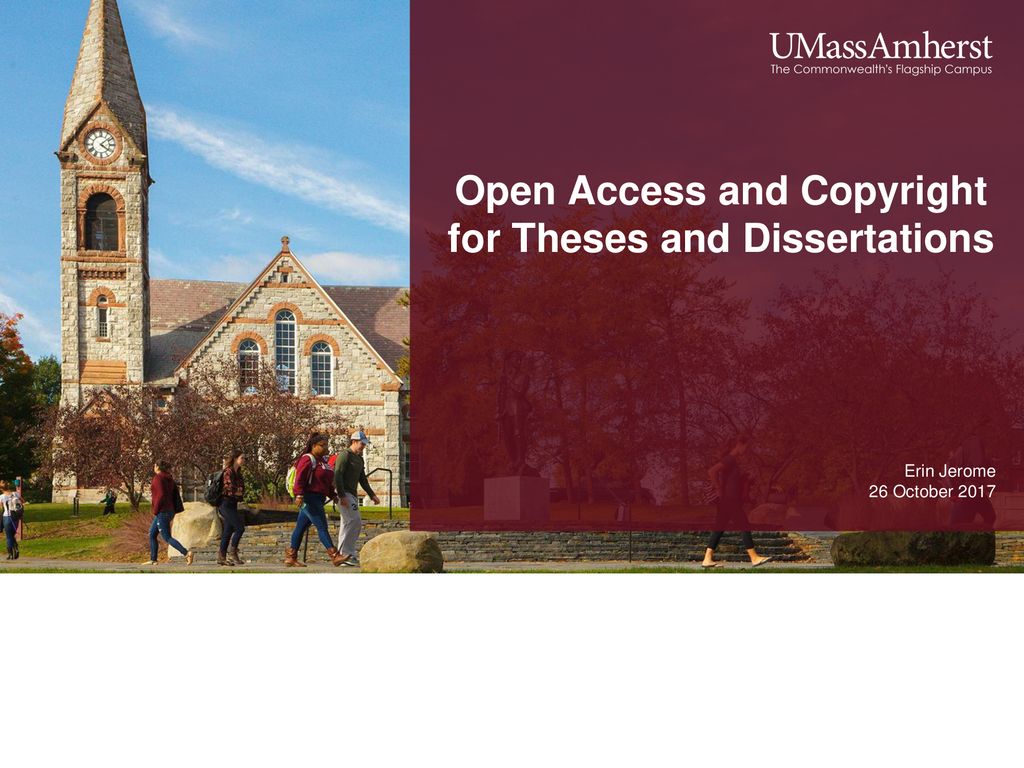 open access theses and dissertations