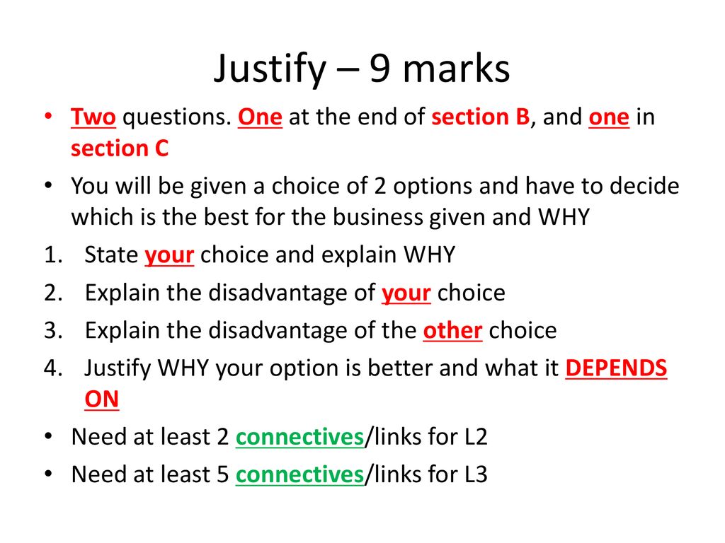 Gcse pearson edexcel business how to approach your exam ppt download