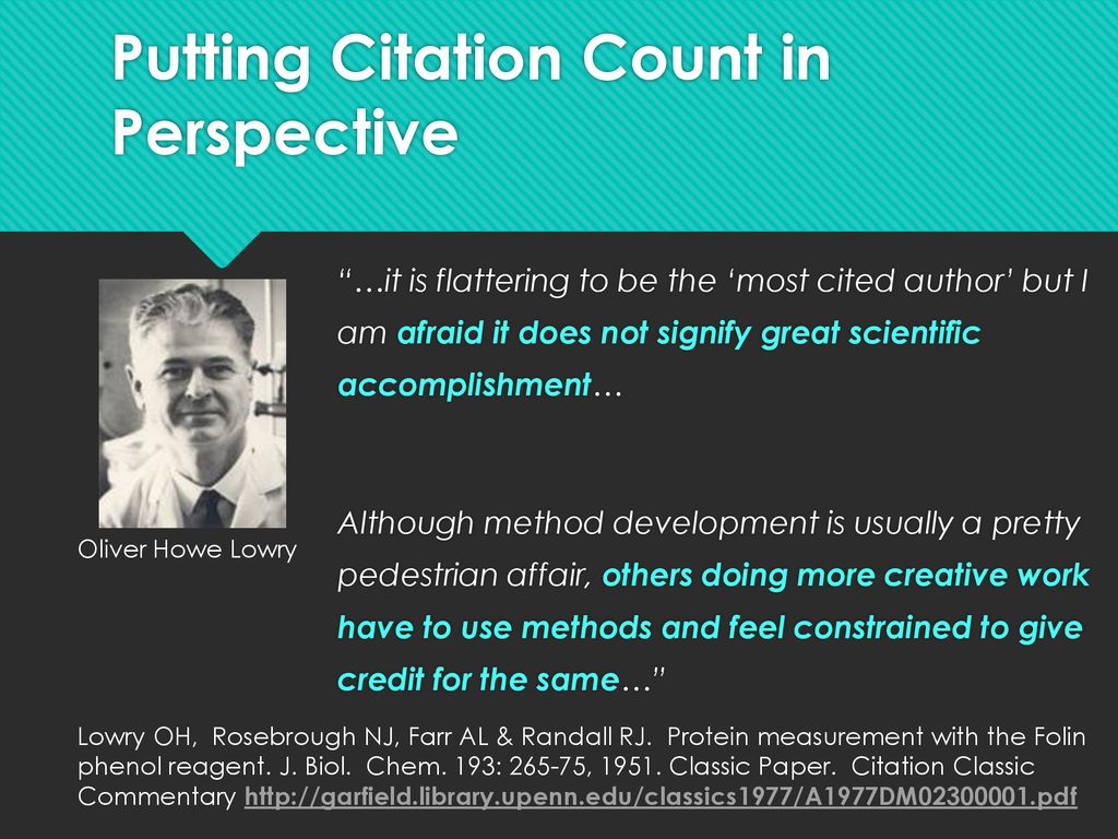Introduction To Citation Metrics Ppt Download
