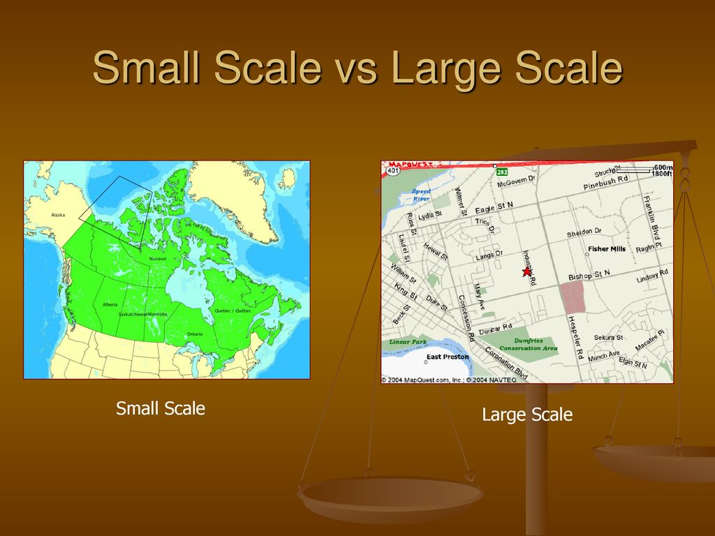 Large Scale vs. Small Scale Maps - What? – The Chart & Map Shop