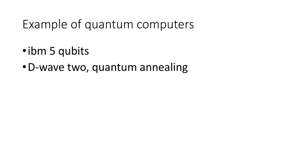 Quantum computing from theory to practice ppt download