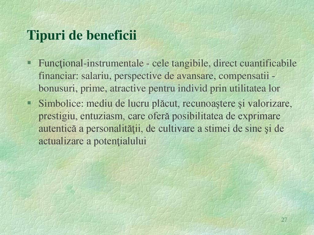beneficii simbolice)