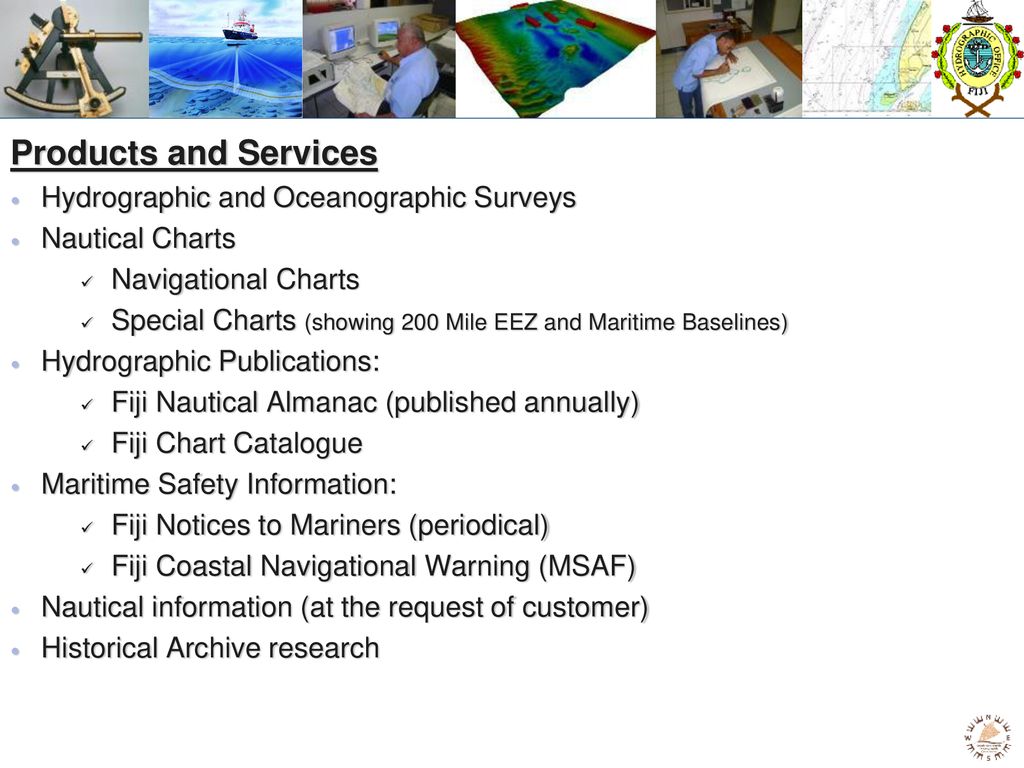 Oceanographic Charts