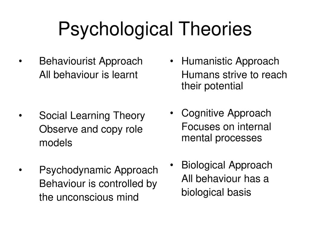 Psychological perspectives for Health and Social Care - ppt download