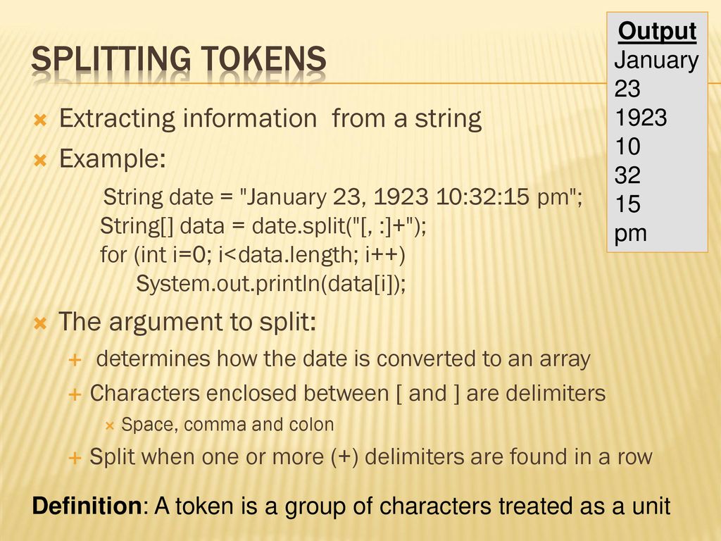 Advanced String handling - ppt download