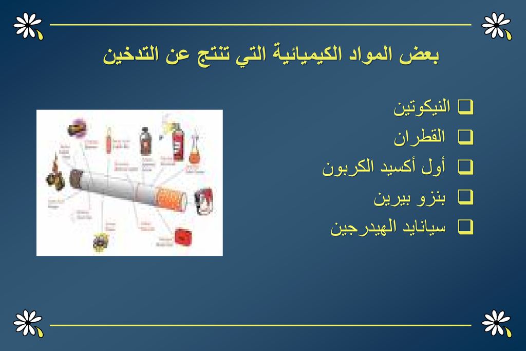 Ppt التدخين الدخان هو المنتج الوحيد في العالم القاتل لمن يتعاطوه حسب تعليمات المنتج خالد عواوده Powerpoint Presentation Id 2563707