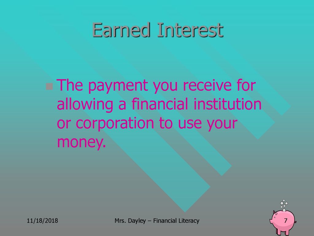Mrs. Dayley – Financial Literacy