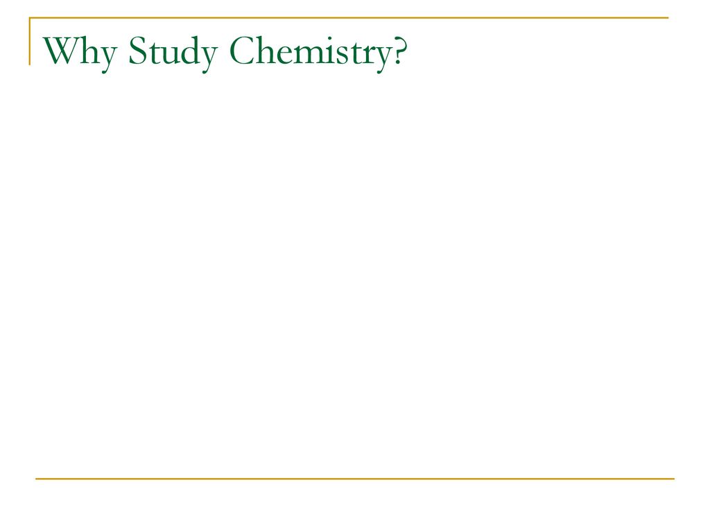 Chemistry And The Scientific Method - Ppt Download