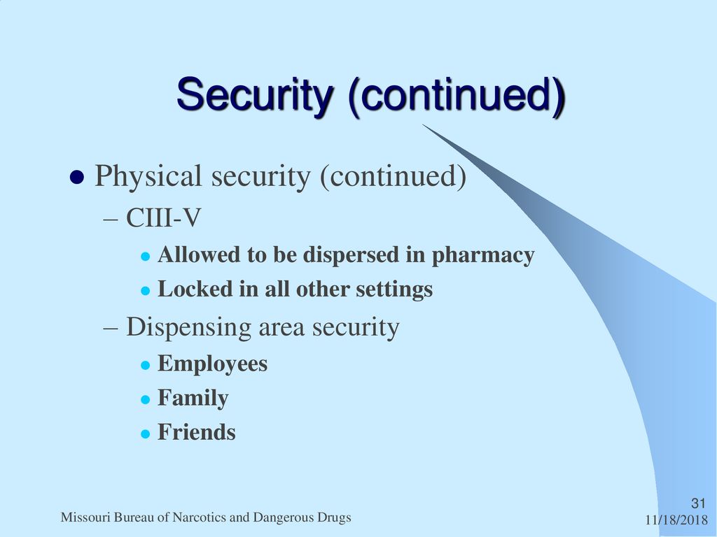 CONTROLLED SUBSTANCES LAWS AND REGULATIONS - ppt download