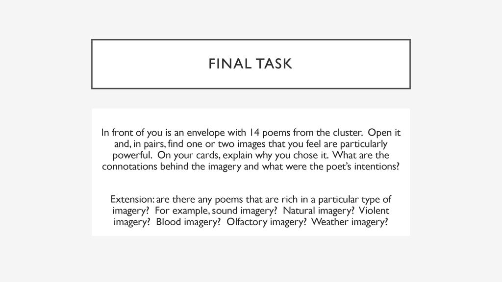 The Poetic Image Imagery And The Poetry Cluster Ppt Download imagery-imagery-poems-imagery-examples-writing-a-book