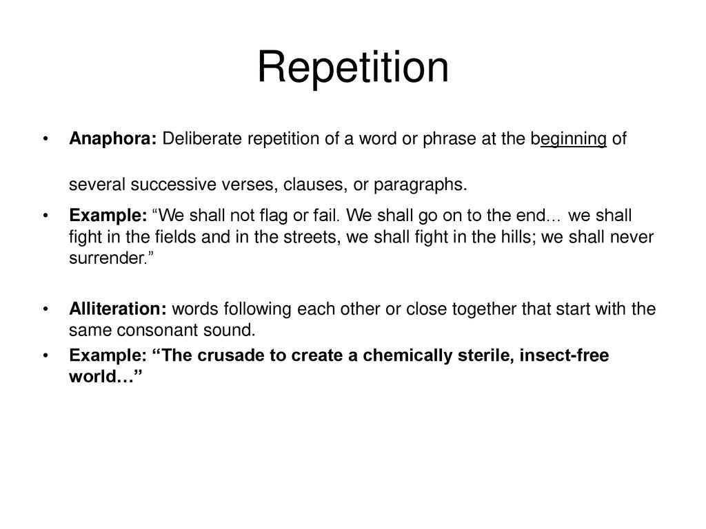 Rhetorical vocabulary ppt download