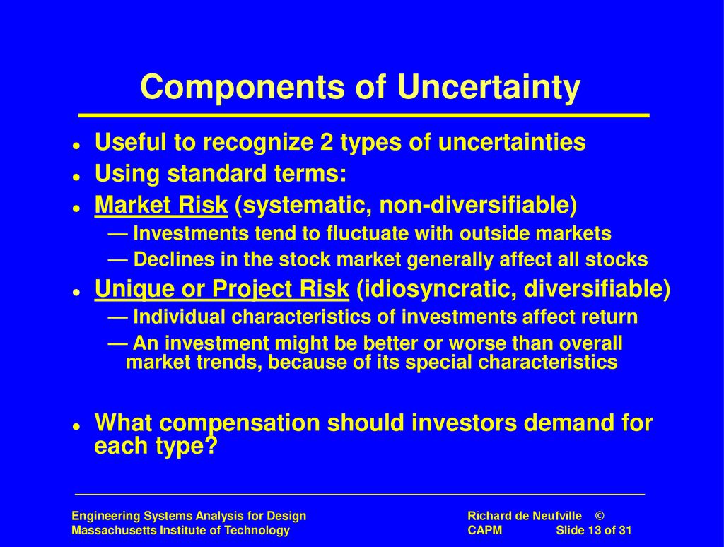 Adjusting discount rate for Uncertainty - ppt download