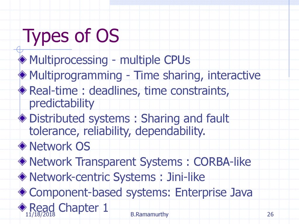 Operating Systems : Overview - ppt download