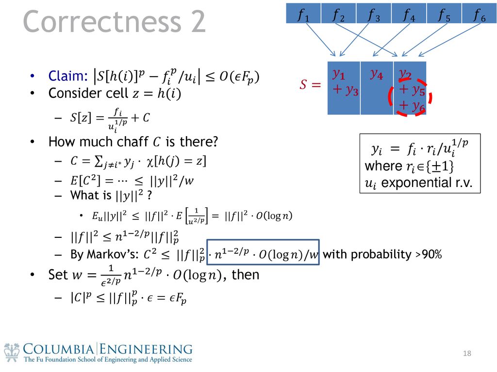 Lecture 4 Countsketch High Frequencies Ppt Download