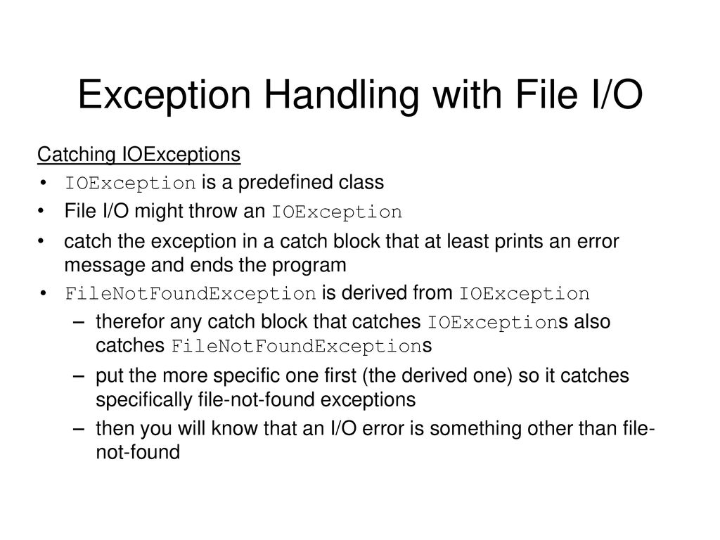 Streams and File I/O Chapter ppt download