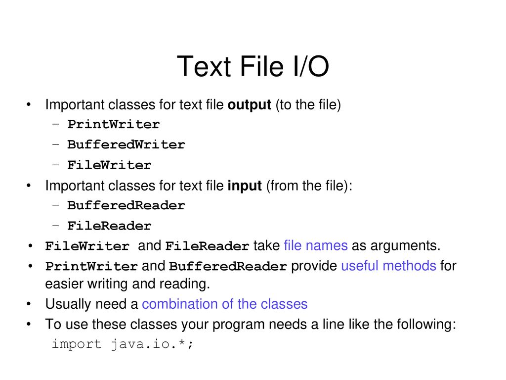 Streams and file i o chapter ppt download