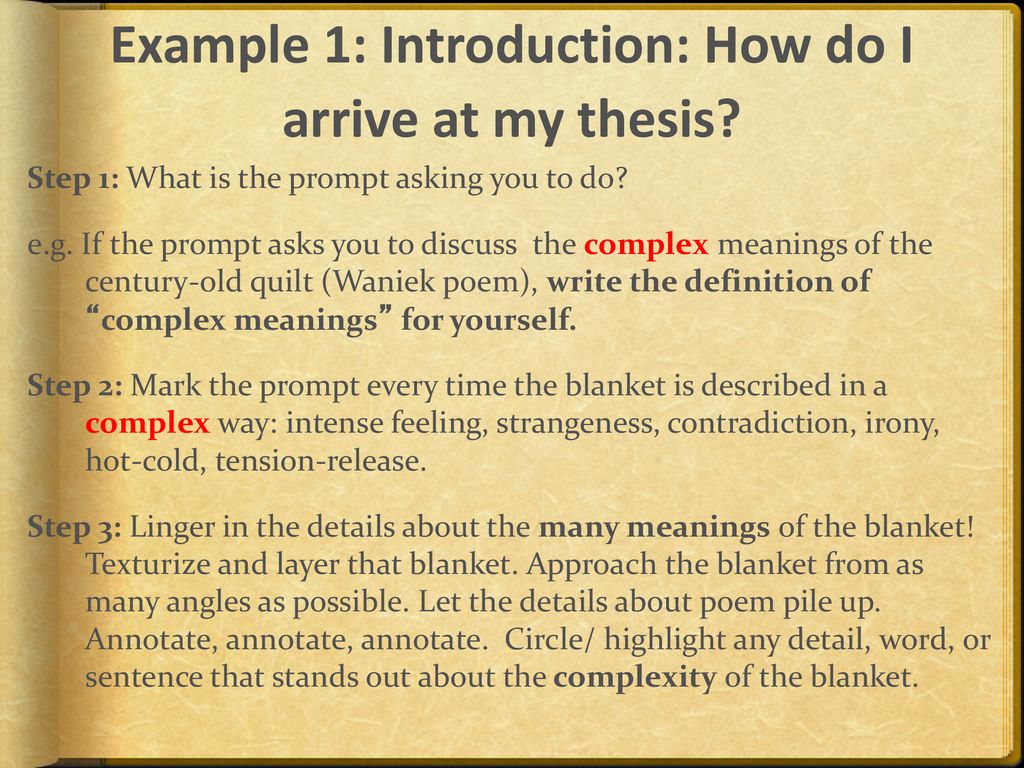Responding to an AP Lit Prompt - ppt download