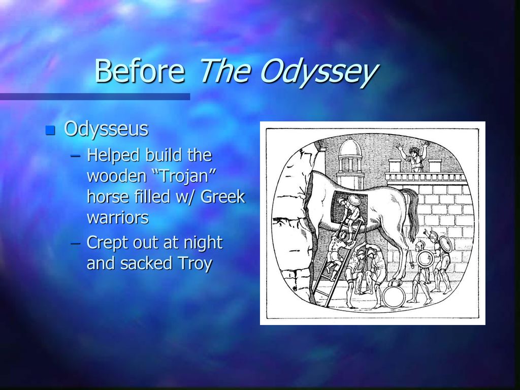 Before The Odyssey Odysseus