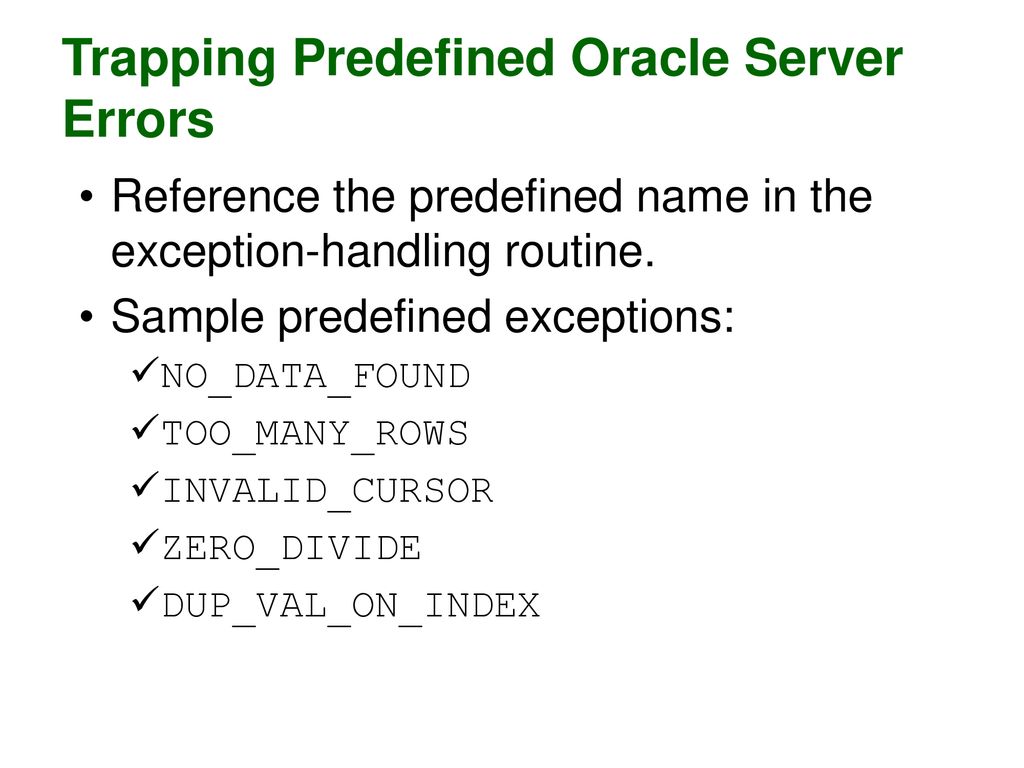 Handling Exceptions. ppt download