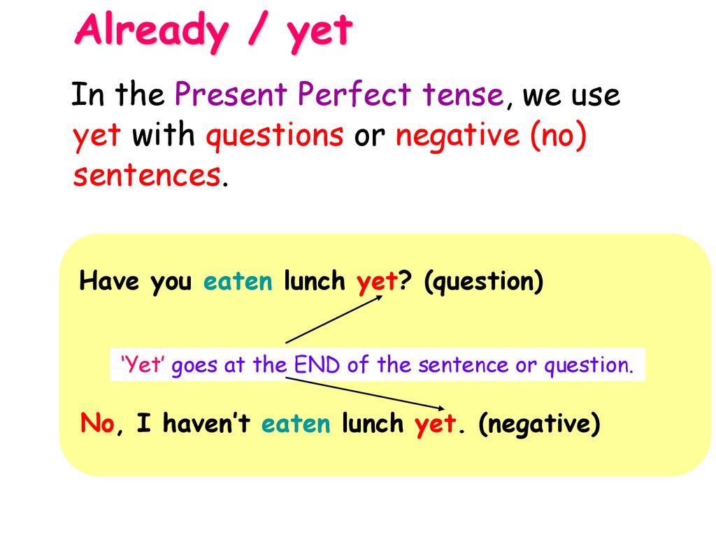 Present Perfect Tense When and how to use it. - ppt download