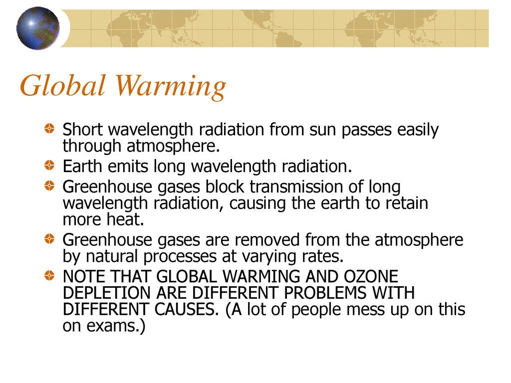 short topic on global warming