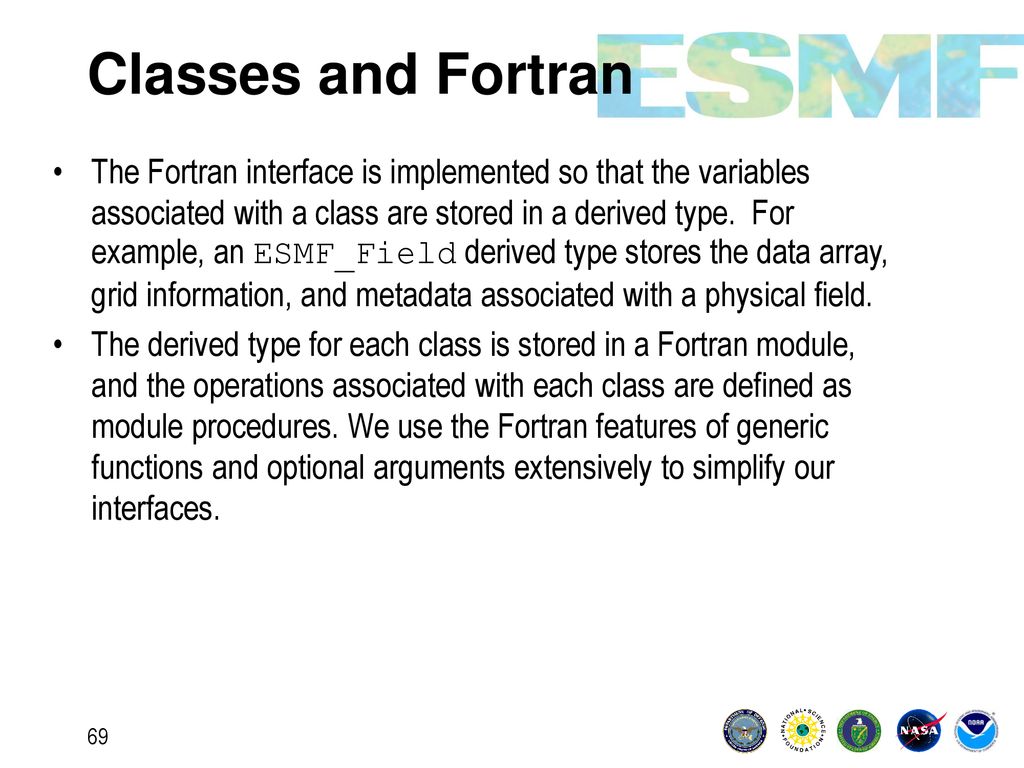 Classes and Fortran