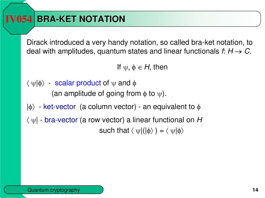 Chapter 13 Quantum Cryptography Ppt Download