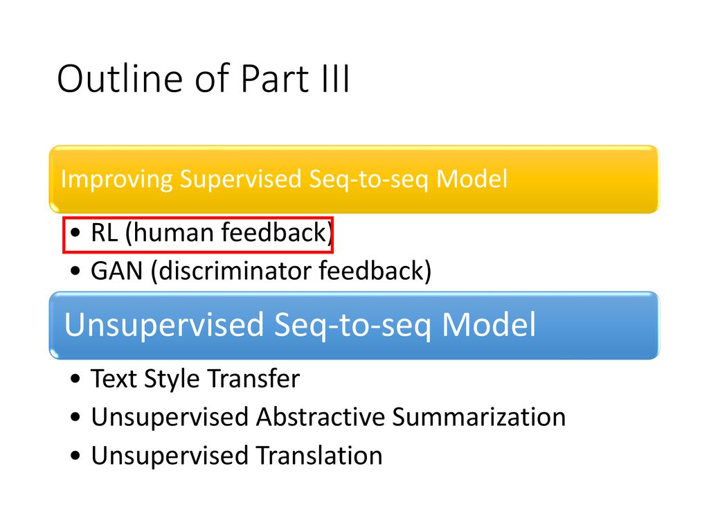 Improving Sequence Generation By Gan Ppt Download