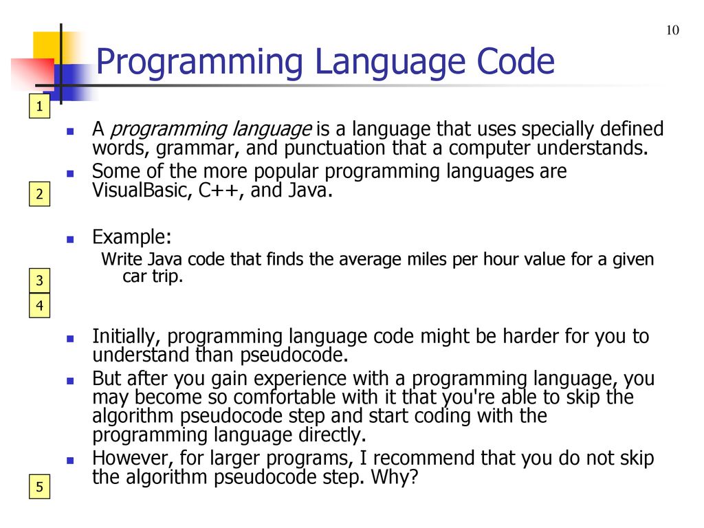 Ch 1 - Introduction to Computers and Programming - ppt download