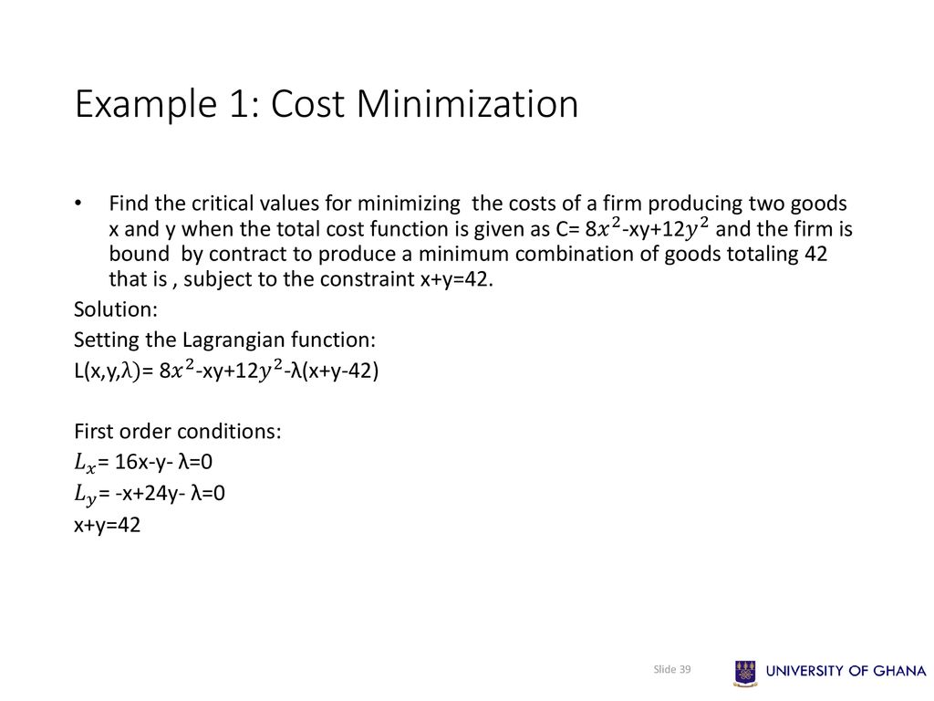Today S Class Derivatives Of Multivariate Functions Ppt Download