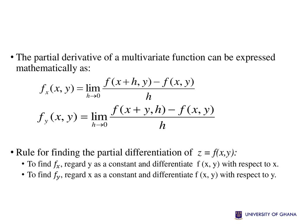 Today S Class Derivatives Of Multivariate Functions Ppt Download Today S Class Derivatives Of Multivariate Functions Ppt Download