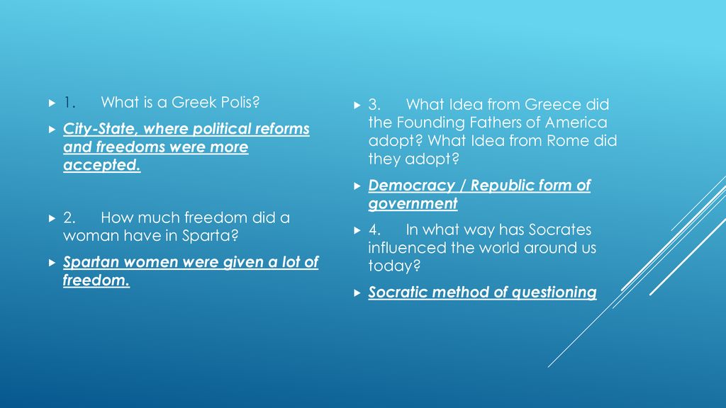 Unit 2 Greece and Rome Review ppt download