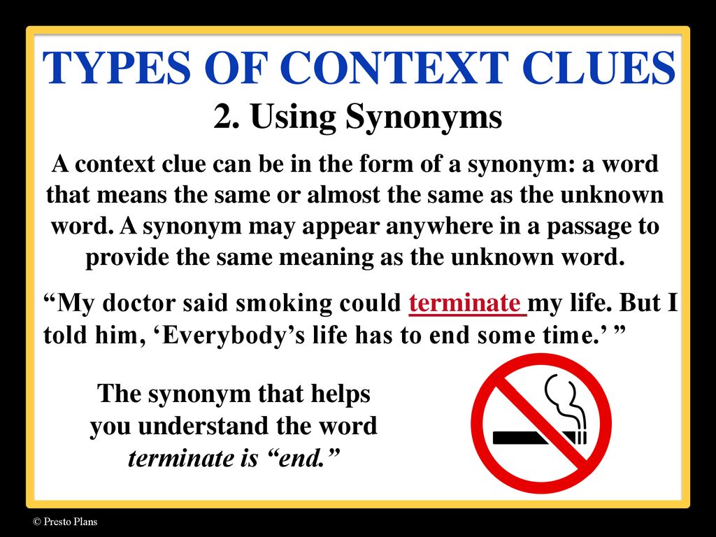 I can use context clues to identify unfamiliar words in a text. ppt