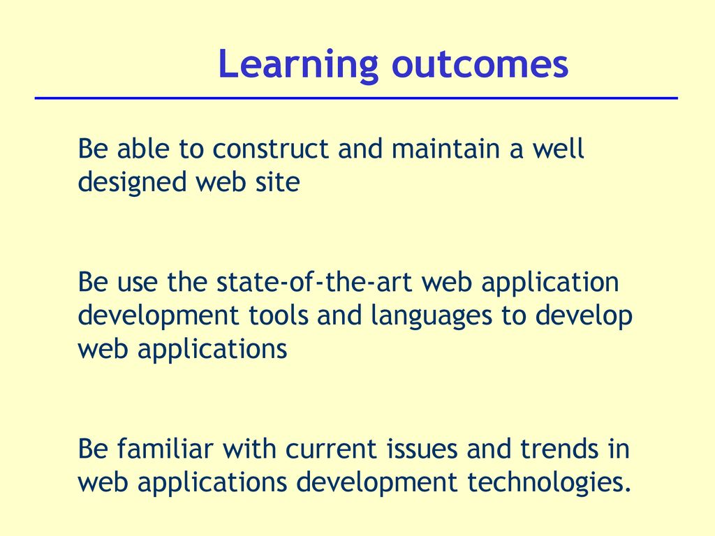 Dt211 3 internet development application ppt download