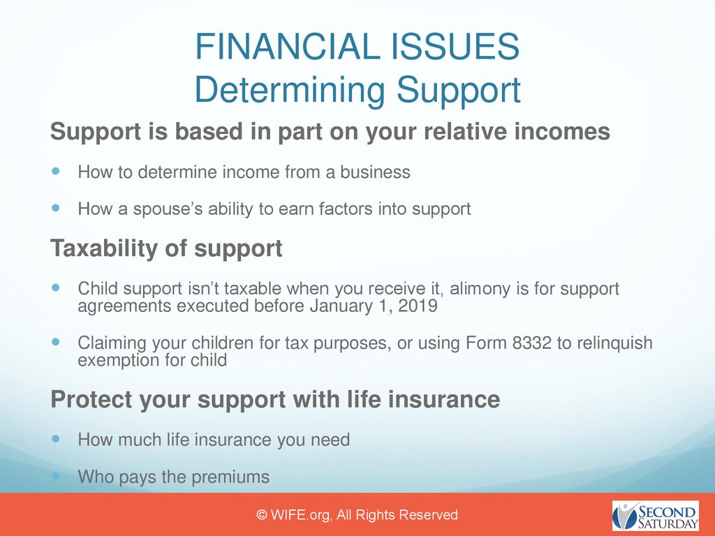 Financial issues in divorce ppt download
