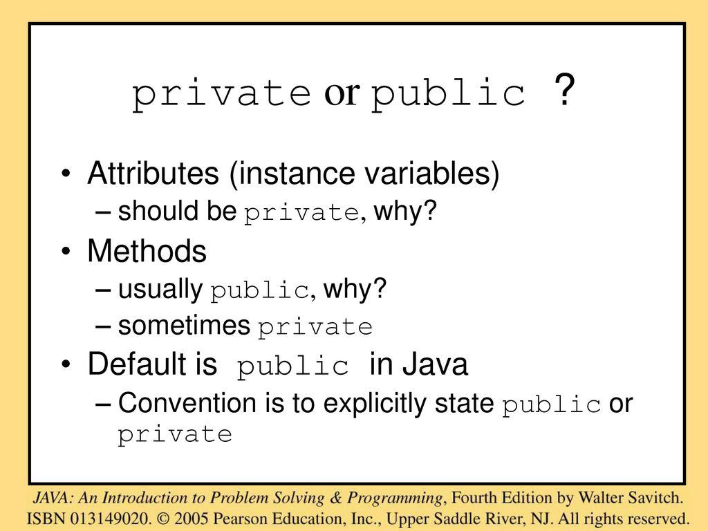 Defining Classes and Methods - ppt download