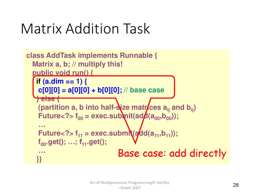 Futures, Scheduling, and Work Distribution - ppt download