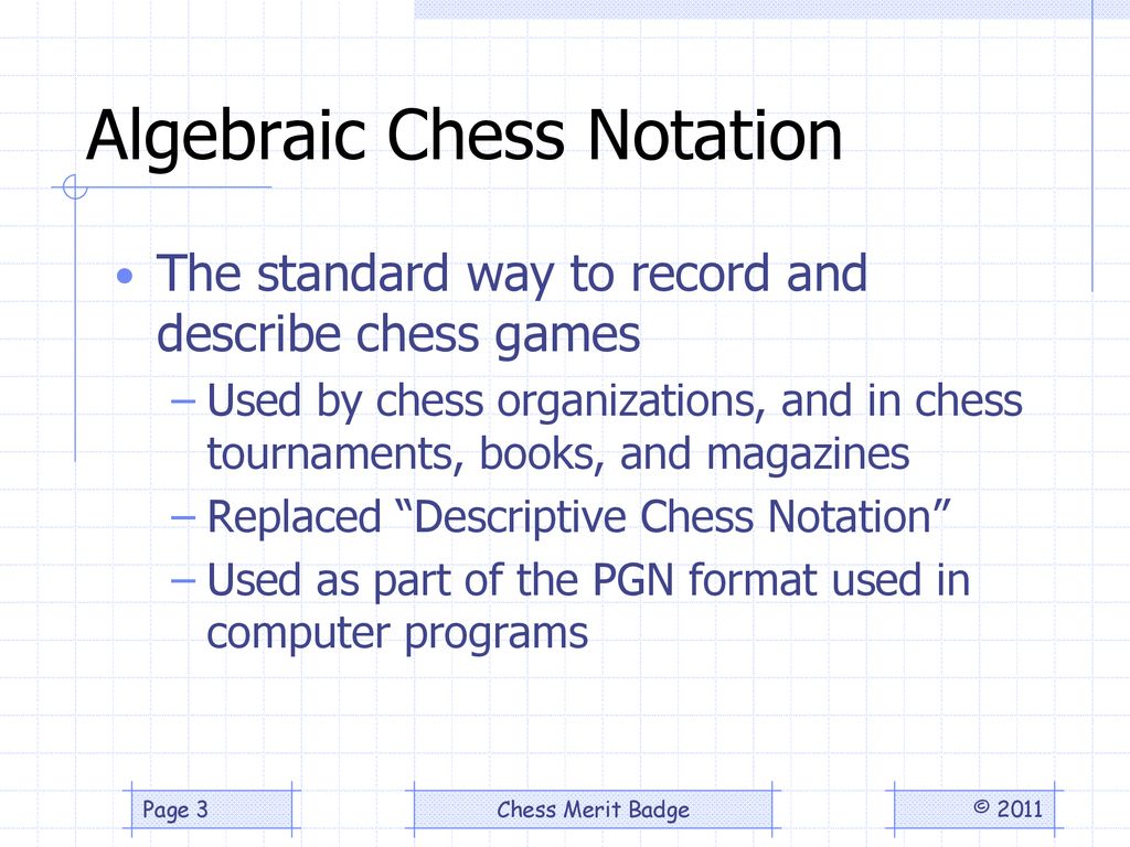 Algebraic Chess Notation, PDF, Competitive Games