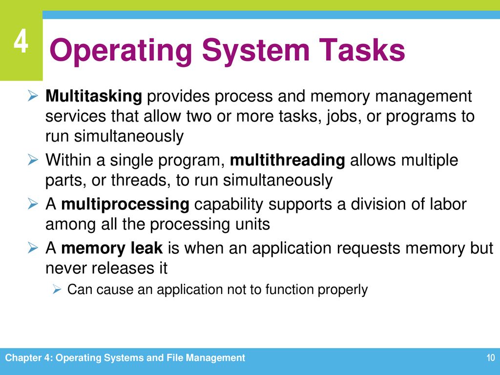 Chapter 4 Operating Systems and File Management - ppt download