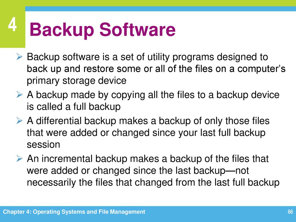 Backup Software