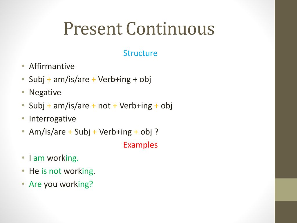 PRESENT TENSES. - ppt download