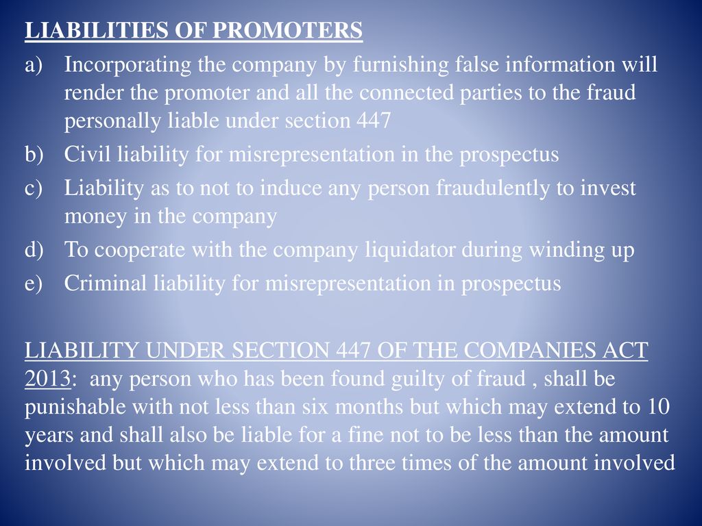 Chapter 3 Promotion And Incorporation Of Companies - Ppt Download