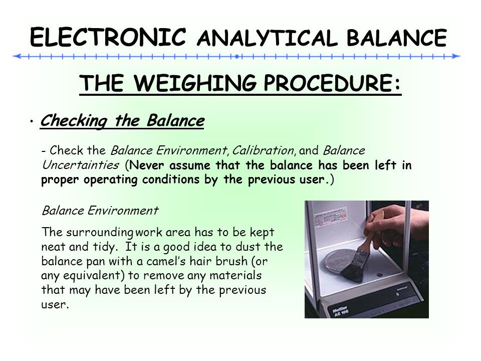 USP General Chapter 41 Balances Part2