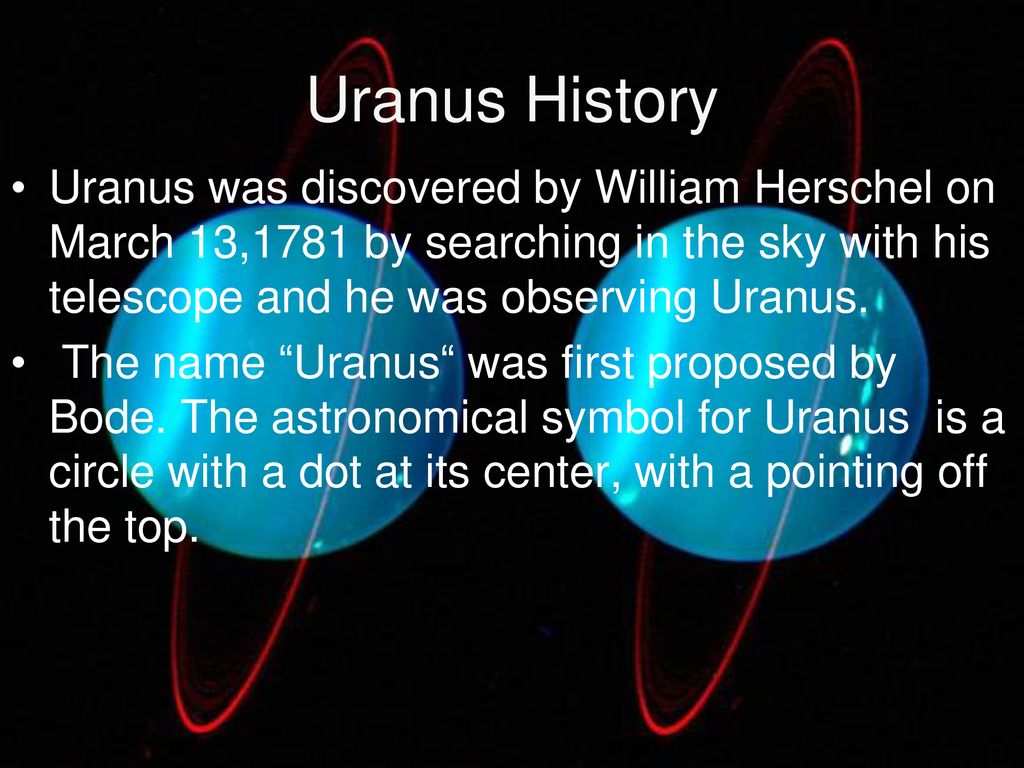 Uranus This is a picture of Uranus and Uranus rings. Jahcir Styles ...