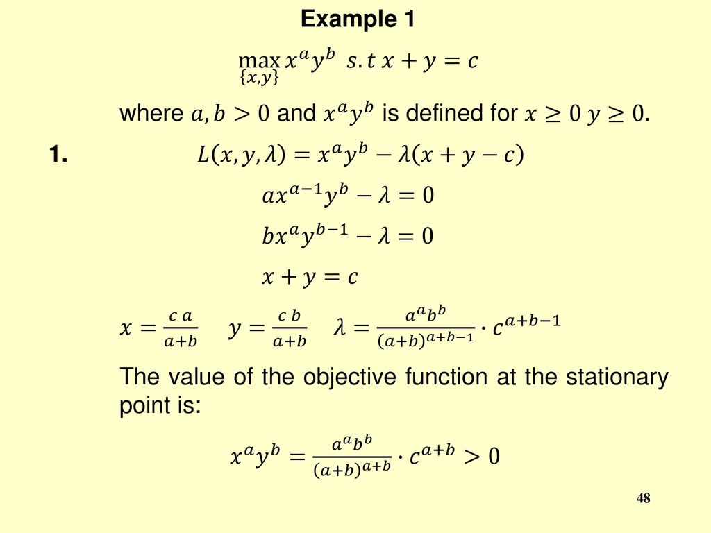Unconstrained Optimization Ppt Download