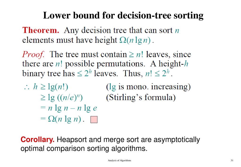 Analysis of Algorithms - ppt download